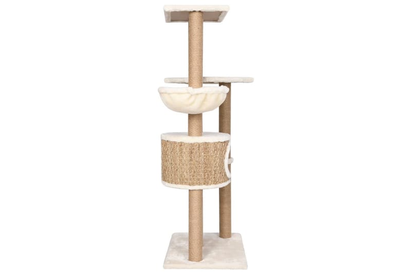 Klösträd med klöspelare 126 cm sjögräs - Beige - Möbler - Husdjursmöbler - Kattmöbler - Klösträd & klösmöbler