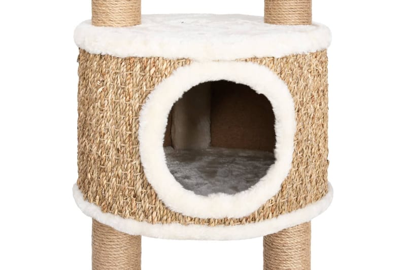 Klösträd med klöspelare 126 cm sjögräs - Beige - Möbler - Husdjursmöbler - Kattmöbler - Klösträd & klösmöbler