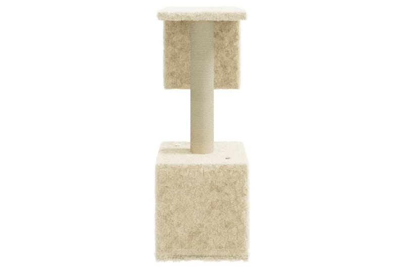 Klösträd med klöspelare i sisal gräddvit 60 cm - Kräm - Möbler - Husdjursmöbler - Kattmöbler - Klösträd & klösmöbler