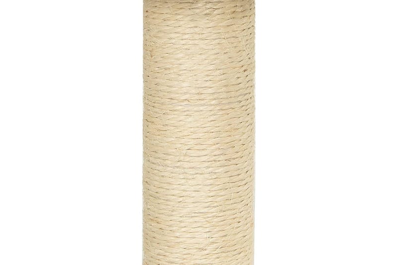 Klösträd med klöspelare i sisal mörkgrå 92 cm - Grå - Möbler - Husdjursmöbler - Kattmöbler - Klösträd & klösmöbler
