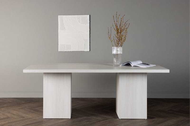 Olga Matbord 75x200 cm - Vit - Möbler - Matplats - Matbord & köksbord