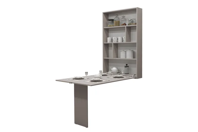 Abi Matbord Vägghängt 130 cm Rektangulär, Beige