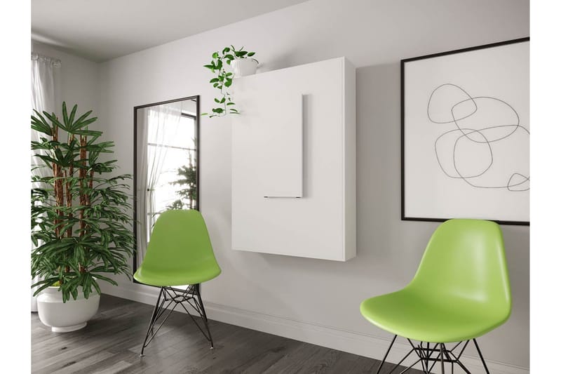 Abi Vägghängt Fällbart Matbord 130 cm - Vit - Möbler - Matplats - Matbord & köksbord