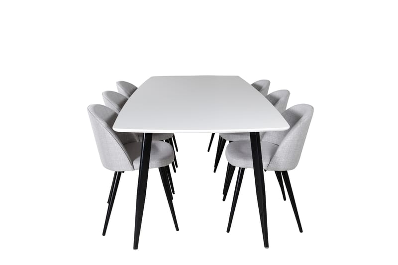 ABLANQUE Matgrupp 240 cm Rektangulär med 6 ABLANQUE Stolar