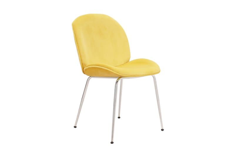 ACIERNO Matstol 51 cm Gul - Gul - Matstol & köksstol