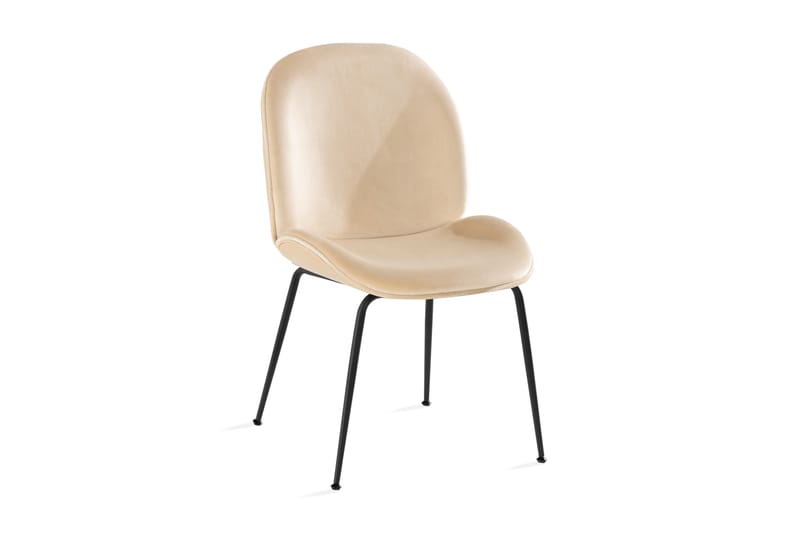 ACIERNO Matstol Champagne/Sammet - Beige - Matstol & köksstol