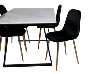 Admira Matgrupp 140 cm + 4 Pontus Matstolar - Möbler - Matplats - Matgrupp & matbord med stolar