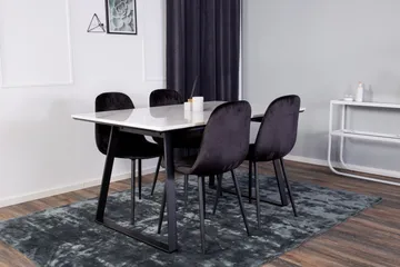Admira Matgrupp med 4 Pontus Köksstol - Möbler - Matplats - Matgrupp & matbord med stolar