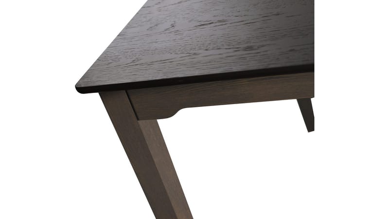Aker Utdragbart Rektangulärt Matbord 190 cm i Trä med Valnötsutseende - Brun - Möbler - Matplats - Matbord & köksbord