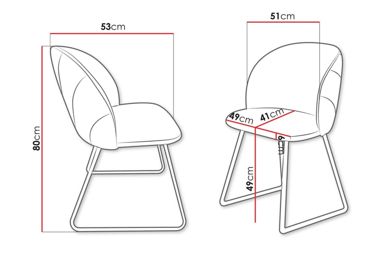 Akitomo Matstol - Ljusgrå - Möbler - Matplats - Matstol & köksstol