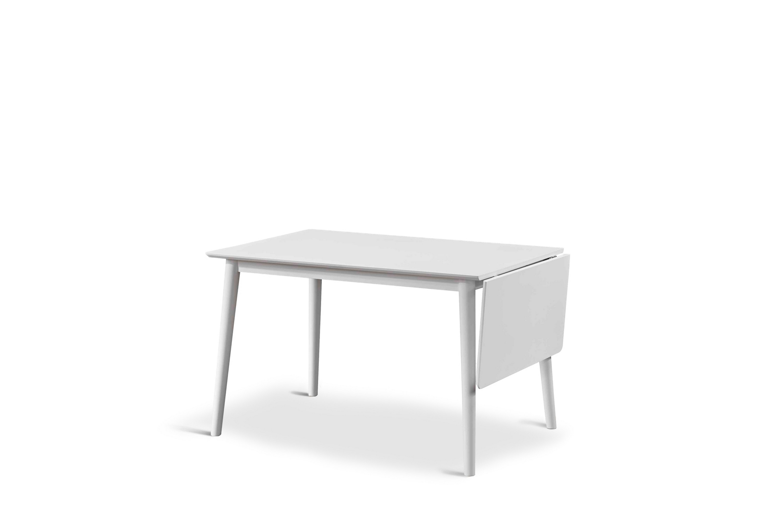 åland förlängningsbart matbord 120-160 cm för 4 personer - vit