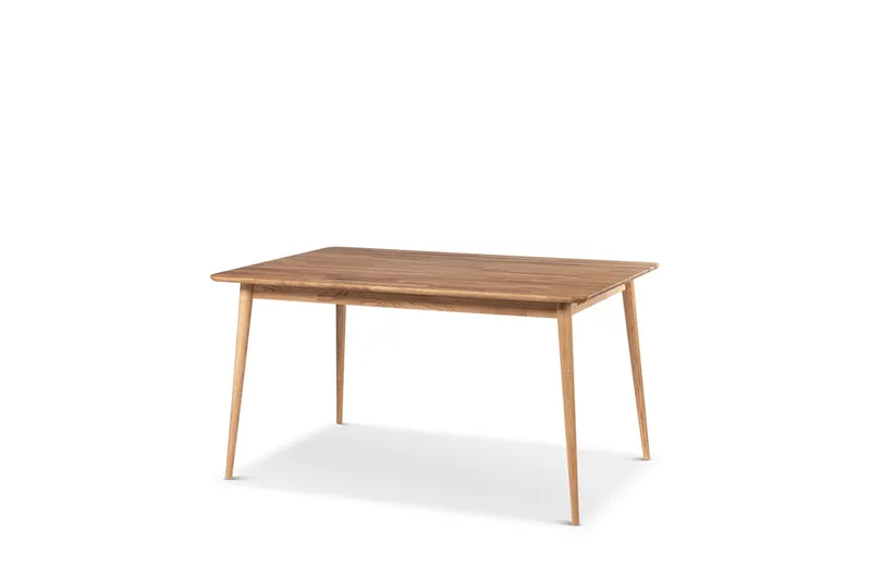 Alborg Matbord 140x90 cm för 4 personer i massivt trä, Natur