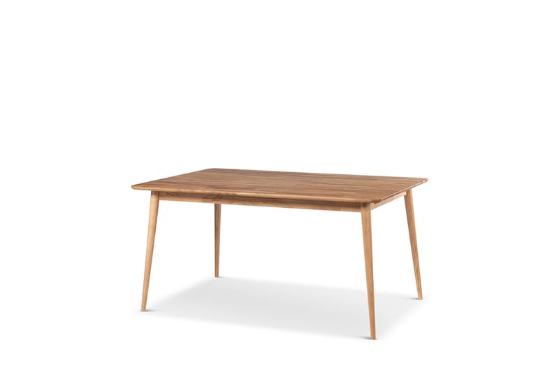 Alborg Matbord 180 cm i massivt trä för 6 personer i massivt trä, Brun/Natur