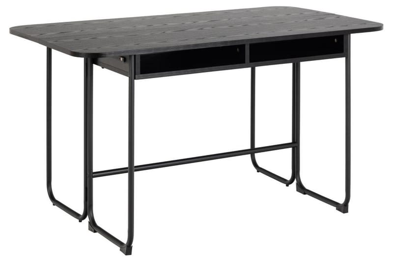 Alborga Matbord 140 cm Rektangulär - Svart - Möbler - Matplats - Matbord & köksbord