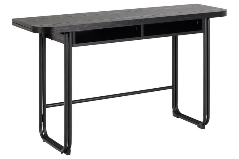 Alborga Matbord 140 cm Rektangulär - Svart - Möbler - Matplats - Matbord & köksbord