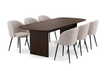 220 cm - Rökt ek