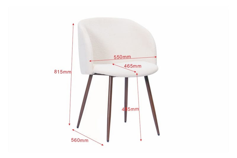 Alma Matgrupp 220 cm rektangulärt med 6 Greya Mastolar - Valnöt - Möbler - Matplats - Matgrupp & matbord med stolar