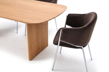 Alma Matgrupp rektangulärt 220 cm med 6 Filip Matstolar - Ek - Möbler - Matplats - Matgrupp & matbord med stolar