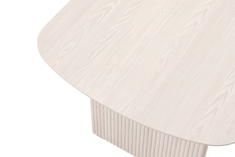 Alma rektangulärt Matbord 180x90 cm Fanér - Vitlaserat - Möbler - Matplats - Matbord & köksbord