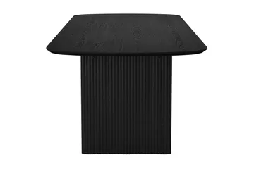 Alma rektangulärt Matbord 220x100 cm Fanér - Svartlaserad ek - Möbler - Matplats - Matbord & köksbord