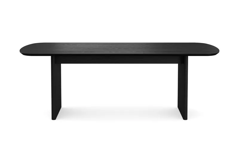 Alma rektangulärt Matbord 220x100 cm Fanér - Svartlaserad ek - Möbler - Matplats - Matbord & köksbord