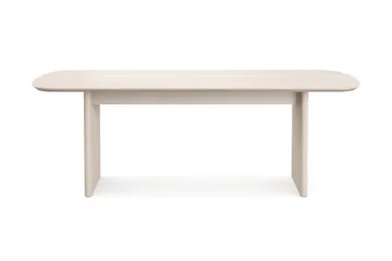 Alma rektangulärt Matbord 220x100 cm Fanér - Vitlaserad ek - Möbler - Matplats - Matbord & köksbord