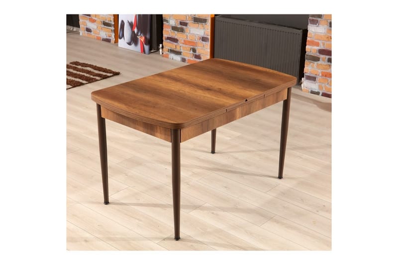 Amerbach Matbord 132 cm Rektangulär - Valnöt/Brun - Möbler - Matplats - Matbord & köksbord
