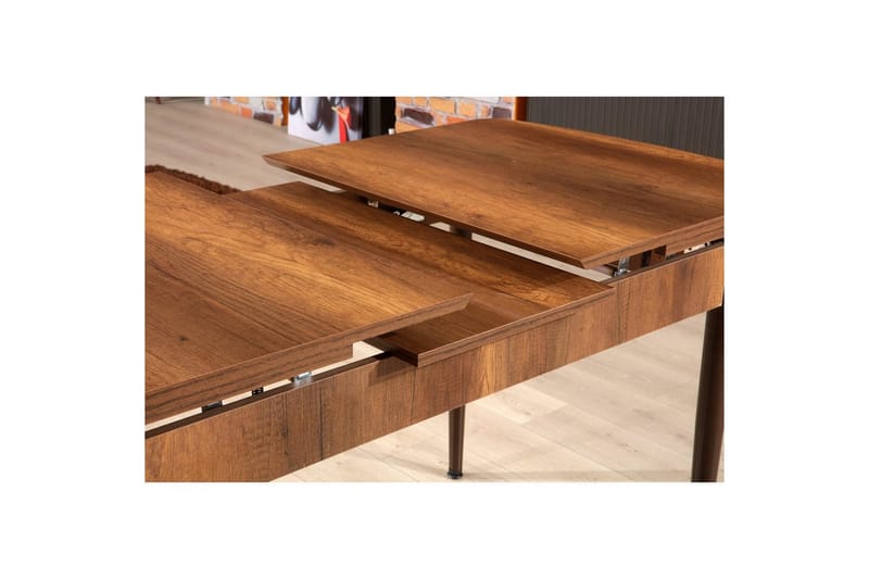 Amerbach Matbord 132 cm Rektangulär - Valnöt/Brun - Möbler - Matplats - Matbord & köksbord