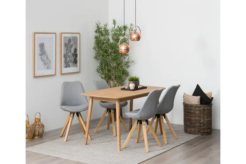 Andros Matstol & köksstol med träben - Grå - Möbler - Matplats - Matstol & köksstol