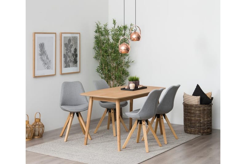 Andros Matstol & köksstol med träben - Grå - Möbler - Matplats - Matstol & köksstol