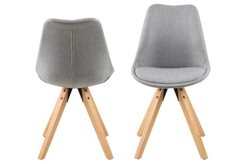 Andros Matstol & köksstol med träben - Grå - Möbler - Matplats - Matstol & köksstol