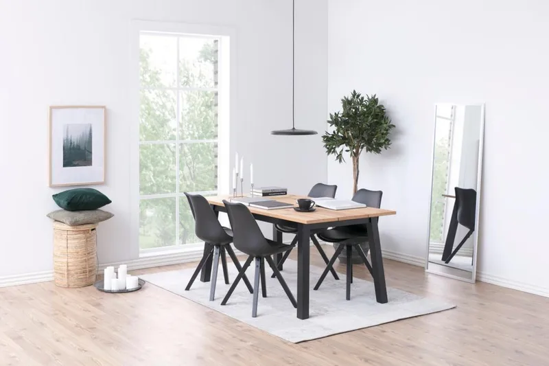 Andros Matstol & köksstol med träben - Svart - Möbler - Matplats - Matstol & köksstol