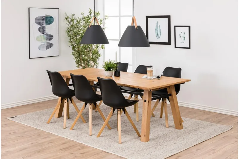 Andros Matstol & köksstol med träben - Svart - Möbler - Matplats - Matstol & köksstol