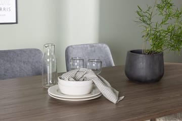 Andy Matbord 180x90 cm Brun med 4 Rosie Matstol - Möbler - Matplats - Matgrupp & matbord med stolar