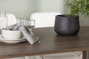 Andy Matbord 180x90 cm Brun med 4 Rosie Matstol - Möbler - Matplats - Matgrupp & matbord med stolar