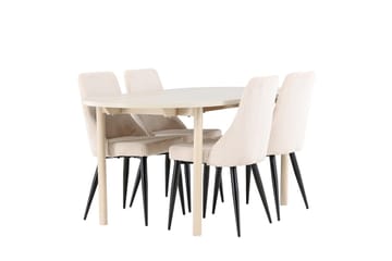 Andy Matbord 180x90 cm med 4 Leone Matstol - Möbler - Matplats - Matgrupp & matbord med stolar