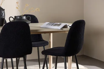 Andy Matbord 180x90 cm med 4 Polar Matstol - Möbler - Matplats - Matgrupp & matbord med stolar
