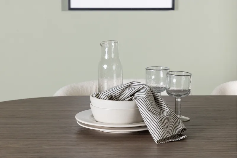 Andy Matgrupp 180 cm Oval med 4 Edina Stolar - Natur - Möbler - Matplats - Matgrupp & matbord med stolar