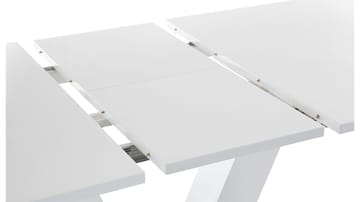 Andy Utdragbart Rektangulärt Matbord 140 cm i Trä - Vit - Möbler - Matplats - Matbord & köksbord