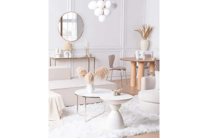 Appelle Matbord 120 cm Rund - Ljusbrun - Möbler - Matplats - Matbord & köksbord