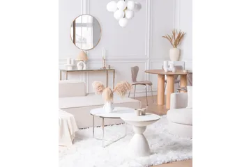 Appelle Runt Matbord 120 cm i Trä med Askutseende - Brun - Möbler - Matplats - Matbord & köksbord