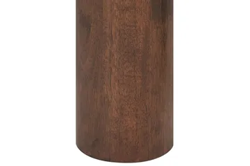 Appelle Runt Matbord 120 cm i Trä med Askutseende - Mörkbrun - Möbler - Matplats - Matbord & köksbord