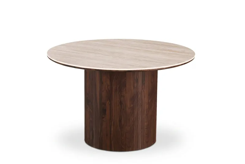 Arvo Matbord Rund 120 cm - Valnöt - Möbler - Matplats - Matbord & köksbord
