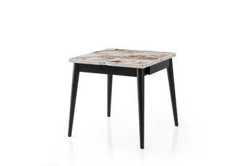 Asillo Matbord 80 cm Kvadratisk - Vit marmor - Möbler - Matplats - Matbord & köksbord