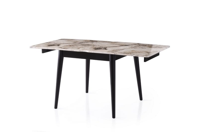 Asillo Matbord 80 cm Kvadratisk - Vit marmor - Möbler - Matplats - Matbord & köksbord