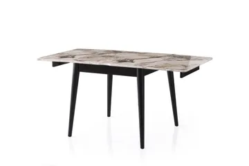 Asillo Matbord 80 cm Kvadratisk - Vit marmor - Möbler - Matplats - Matbord & köksbord