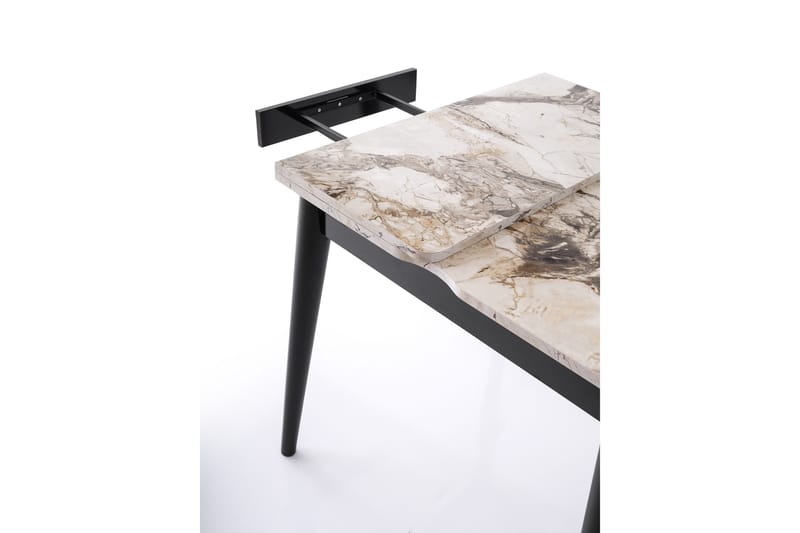 Asillo Matbord 80 cm Kvadratisk - Vit marmor - Möbler - Matplats - Matbord & köksbord