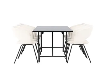 Astrid Matbord 90 cm med 6 Day Matstol - Möbler - Matplats - Matgrupp & matbord med stolar