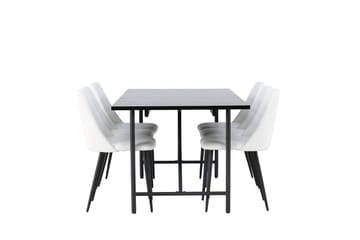 Astrid Matbord 90 cm med 6 Night Matstol - Möbler - Matplats - Matgrupp & matbord med stolar