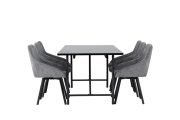 Astrid Matbord 90 cm med 6 Rosie Matstol - Möbler - Matplats - Matgrupp & matbord med stolar